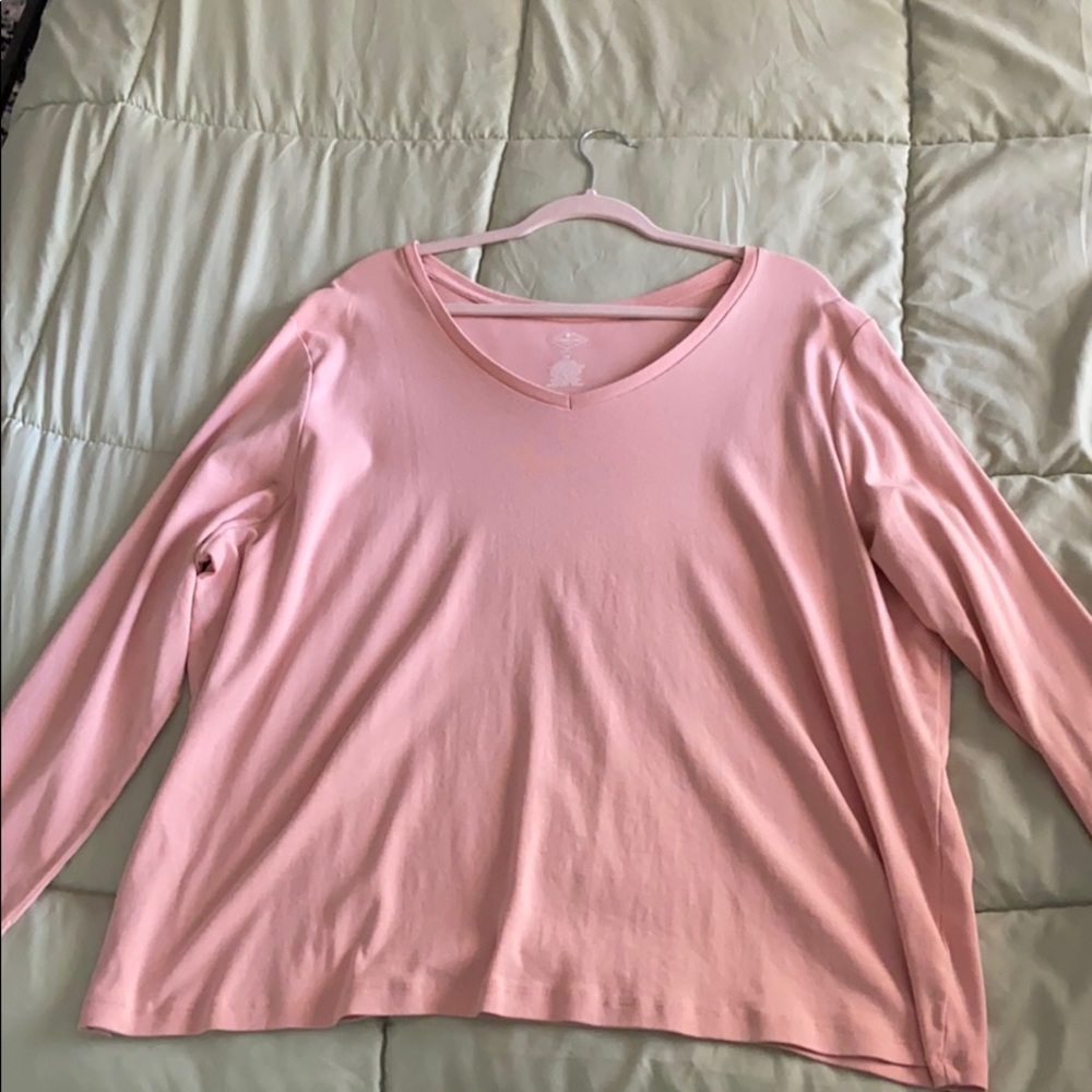 Long sleeve v neck
